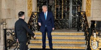 Ζελένσκι: Το ειρηνευτικό σχέδιο πρέπει να τεθεί σε δημοψήφισμα στην Ουκρανία Tramp zelesnky ipa 696x465