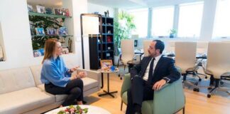 ΠτΔ στη Ματσόλα: Στόχος μας η ενίσχυση στρατηγικής αυτονομίας ΕΕ – Να προσεγγίσει περισσότερο την περιοχή μας Xrist metsola nea