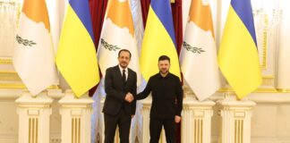 Στο Κίεβο ο ΠτΔ – Υποδοχή από Ζελένσκι (ΒΙΝΤΕΟ) Xristodoulidis zelensky