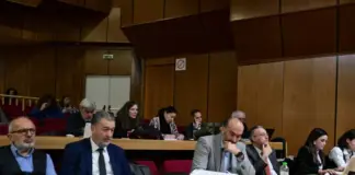 Συνεχίζεται η εισαγγελική αγόρευση στη δίκη της Χρυσής Αυγής Xrysiavgidiki eurokinissi.jpg