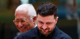Ζελένσκι και Κόστα στη σύνοδο κορυφής των ηγετών της ΕΕ Zelensky kosta