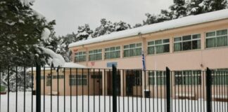 Kλειστά τα σχολεία στη Στερεά Ελλάδα λόγω ψύχους 3747209 1 696x457