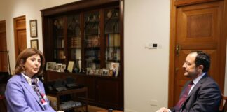 Με πολλά ερωτηματικά η αυριανή τριμερής Χριστοδουλίδη-Έρχιουρμαν-Ολγκίν – Έμφαση στα ΜΟΕ XRIST OLGKIN