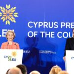 Χριστοδουλίδης: Θα πετύχει η κυπριακή Προεδρία – Φον ντερ Λάιεν: Η Ευρώπη πλοηγείται σε ταραγμένα πολιτικά ύδατα XRIST OYRSOULA PROEDRIA