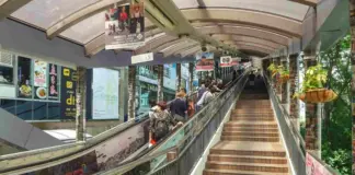 Η μεγαλύτερη κυλιόμενη σκάλα στον κόσμο: Η εντυπωσιακή διαδρομή 800 μέτρων στο Χονγκ Κονγκ Central mid levels escalator and walkway system