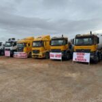 Διαμαρτυρία έξω από Βάση Δεκέλειας για πολεοδομικές ζώνες και λατομεία Dekeleia diamartiria