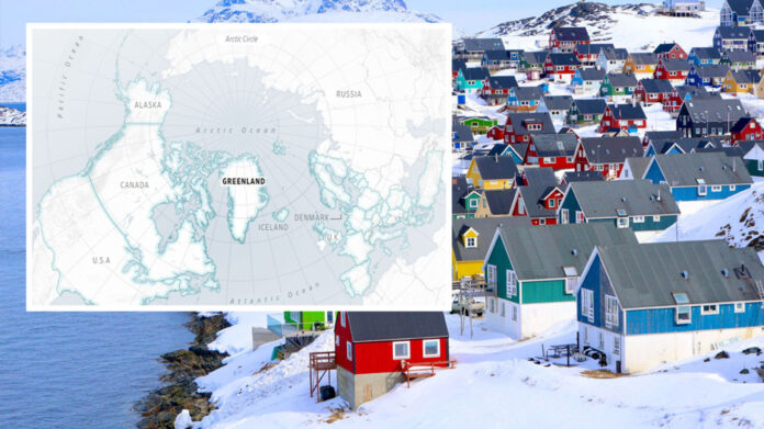 Greenland map xrwma