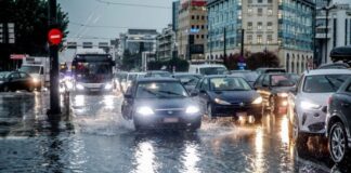 Ελλάδα: Ισχυρές βροχές, καταιγίδες, δυνατοί άνεμοι και τοπικά χαλάζι Kakokairia 6 696x464