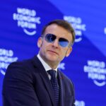 Macron davos