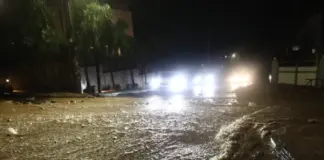 ΒΙΝΤΕΟ: Υπερχείλισε το Μεγάλο Ρέμα Ραφήνας Rema rafinas1.png