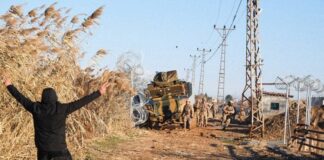 Η Ρωσία αποσύρει στρατεύματα από το αεροδρόμιο Καμισλί στη βορειοανατολική Συρία Rosia strateumata syria 696x451