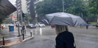 Χειροτερεύει ο καιρός – Έρχονται έντονες βροχές, ισχυρές καταιγίδες και χαλάζι – Κίτρινη προειδοποίηση Vroxes kakokairia