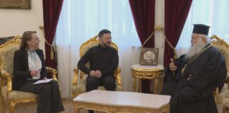 «Σας περιμένω στο Κίεβο» – Είδε τον Αρχιεπίσκοπο ο Ζελένσκι και τον προσκάλεσε στην Ουκρανία Zelensky arxiepiskopos