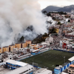 Πυρκαγιά στο Κίτο του Ισημερινού
