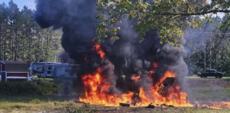 Συντριβή μαχητικού αεροσκάφους F-16 στο Μίσιγκαν