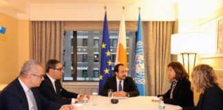 Τετ α τετ ΠτΔ-Ολγκίν: «Τα ΗΕ συνεχίζουν τις προσπάθειες για το Κυπριακό»
