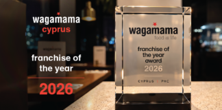 Τα wagamama Κύπρου αναδείχθηκαν Franchisee of the Year 2026