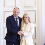 Κυπριακό και ενεργειακά στις συζητήσεις Αννίτας με Ελληνική κυβέρνηση (φωτό)