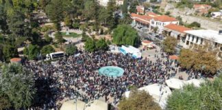 Χίος: Συγκέντρωση για το 4μηνο κλείσιμο του αεροδρομίου