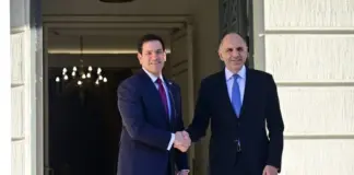 Ελλάδα: Στο ΥΠΕΞ ο Μάρκο Ρούμπιο – Η υποδοχή από τον Γ. Γεραπετρίτη (ΦΩΤΟ – ΒΙΝΤΕΟ)
