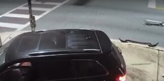 ΒΙΝΤΕΟ: Σταμάτησε να βοηθήσει σε τροχαίο ενώ φορούσε στολή… μπανάνας