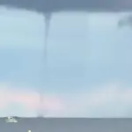 Υδροστρόβιλος στην Κάτω Πάφο