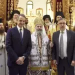 Επίσκεψη Κ. Μητσοτάκη στον Άγιο Δημήτριο Αττικής: Συγχαρητήρια από τον Αρχιεπίσκοπο Αυστραλίας για τη Μονή Σινά