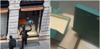 Πλιάτσικο και χάος στη Γαλλία: Κουκουλοφόροι σπάνε βιτρίνες, αρπάζουν ό,τι βρουν από Hermès, Louis Vuitton και Galeries Lafayette μέχρι φούρνους (βίντεο)