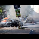 Εμπρησμοί αυτοκινήτων και λεηλασίες σε διαδηλώσεις κατά της μετανάστευσης στη Νότια Αφρική