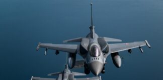 Εκπαιδευτική πτήση τουρκικών μαχητικών νότια της Κύπρου